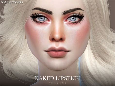 Naked Lipstick N The Sims Catalog