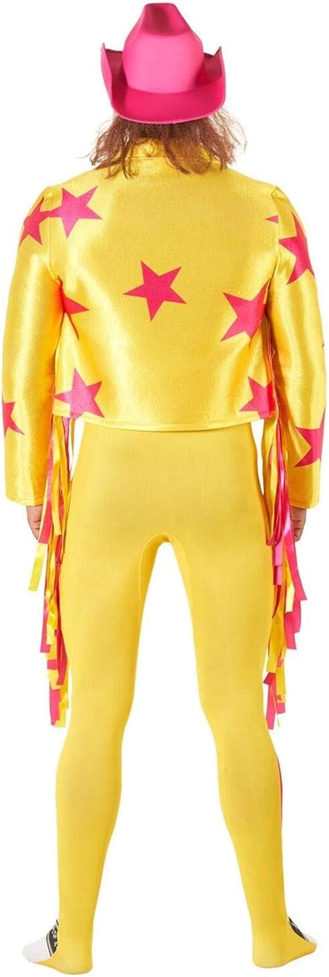 Morph Yellow Macho Man Randy Savage Costume Adult Randy Savage