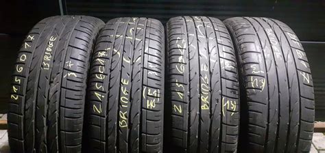 4SZT OPONY BRIDGESTONE 215/60/17 215/60R17 LETNIE DUELER H/P 96V za 500 ...
