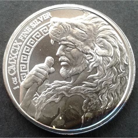 2015 1 Oz Provident Metals Hercules Girdle Of Hippolyta Silver Round