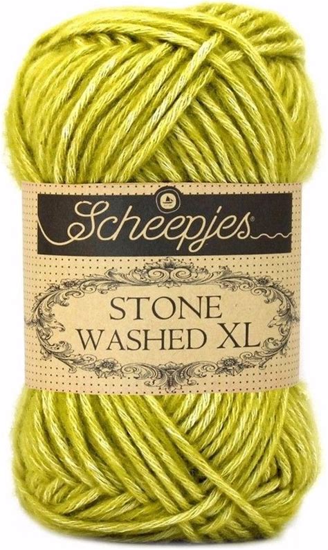 Scheepjes Stone Washed Xl Lemon Quartz Pak Met Bollen A