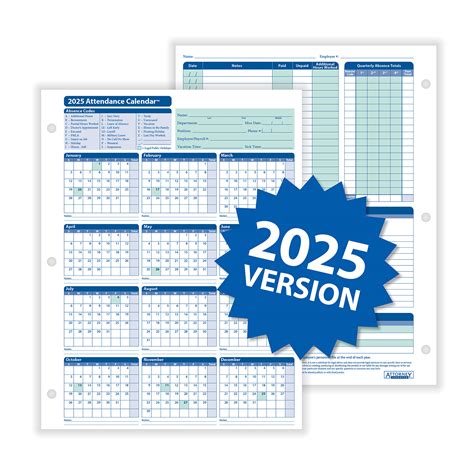 2024 Employee Attendance Calendar Printable Free Word Forms Jenda Lorette