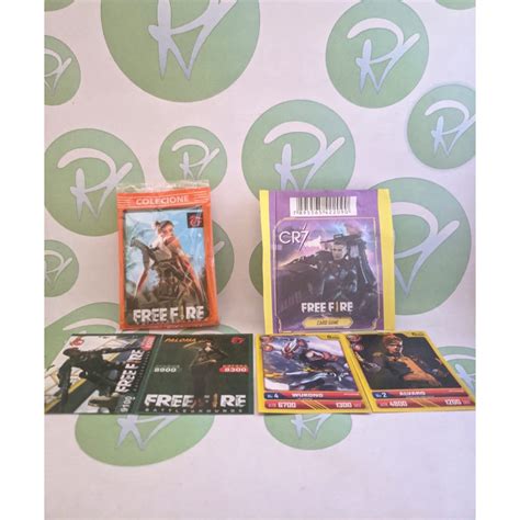 Kit Cards Free Fire Cards Figurinhas Brincadeira De Bater Bafo