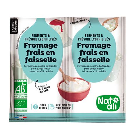 Pr Paration Pour Fromage Frais En Faisselle Bio Nat Ali