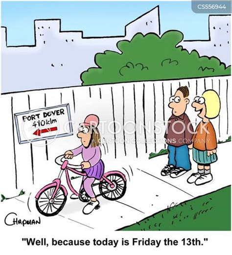 Friday 13th Cartoons and Comics - funny pictures from CartoonStock