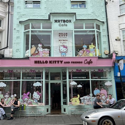 hello kitty cafe aesthetic pink Hello Kitty Restaurant, Cafe Hello ...