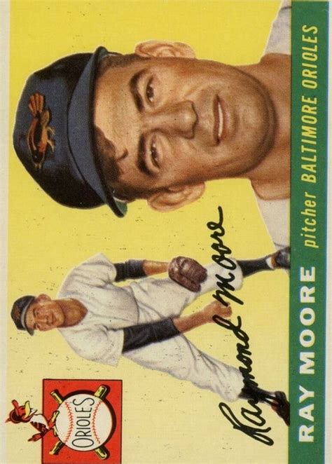 Ray Moore Baseball Cards Price Guide Sports Card Investor