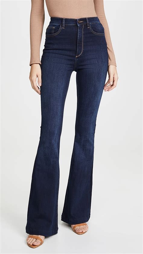 Dl1961 Rachel Ultra High Rise Flare Jeans Shopbop