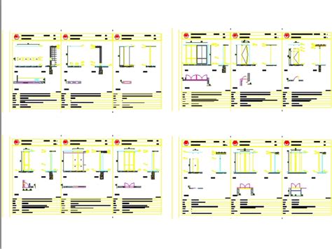 Planillas De Aberturas En Autocad Descargar Cad Kb Bibliocad