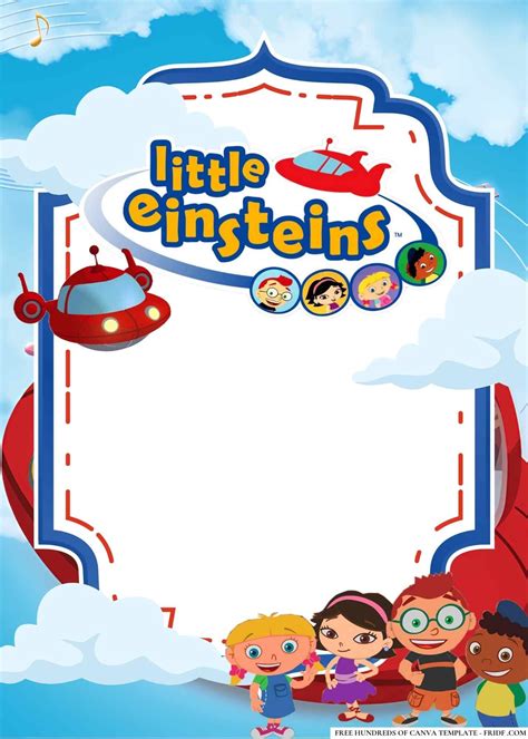 Free editable little einsteins birthday invitations – Artofit