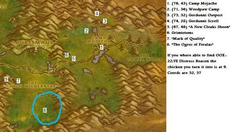 World Of Warcraft Leveling Guide Feralas 42 44