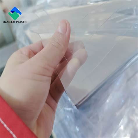 Jiangtai 0 25mm APET Transparent Film Pet Thermoforming Sheet Roll For