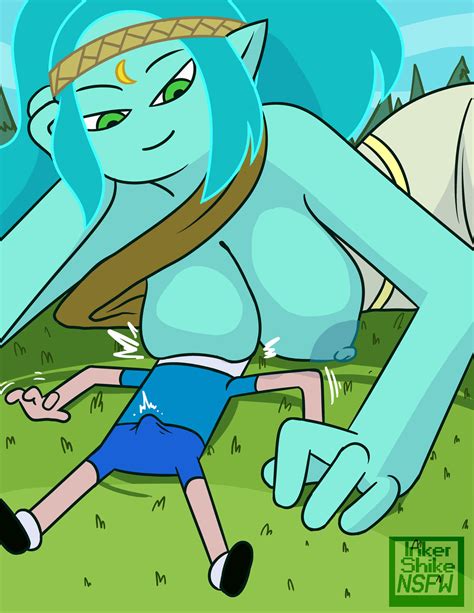 Rule 34 Adventure Time Areolae Artist Name Big Breasts Blue Hair Blue