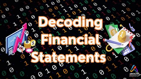 Decoding Financial Statements Youtube