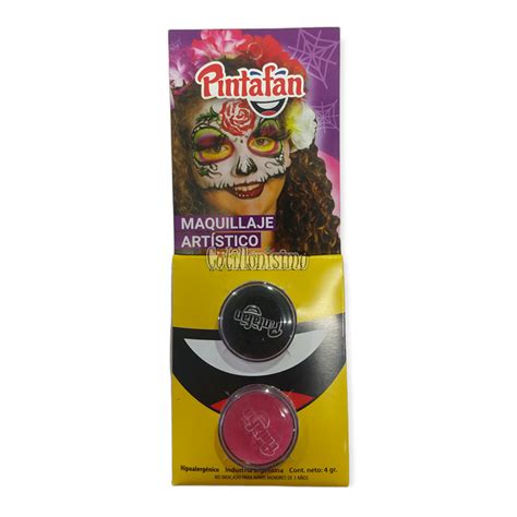 Maquillaje Artistico Acuarelable Pintafan X Calaca Cotillonisimo