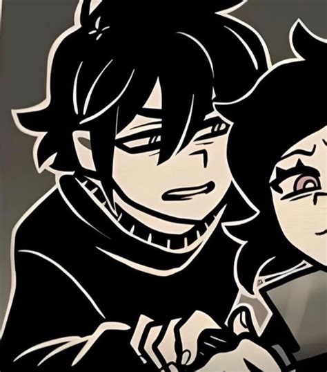 Andrew And Ashley Matching Icons Pfp In Anime Goth Cartoon