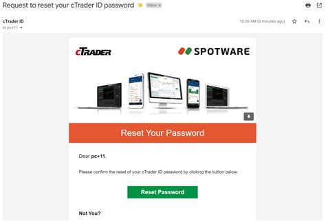 Reset Ctid Password Ctrader Id