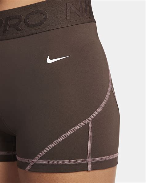 Nike Pro Women S Mid Rise 8cm Approx Shorts Nike LU