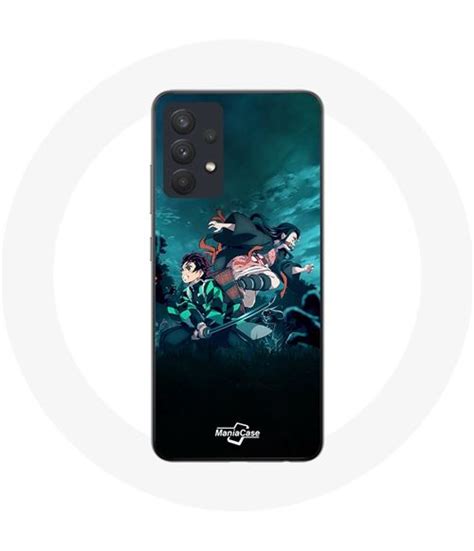 Coque Pour Samsung Galaxy A13 5G Demon Slayer Manga Tanjiro Et Nezuko