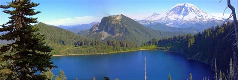 Life Is A Mountain Summit Lake Mt Rainier Wa