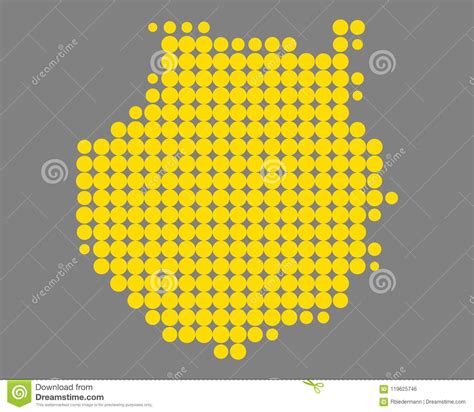 Mapa De Gran Canaria Ilustraci N Del Vector Ilustraci N De Recorrido