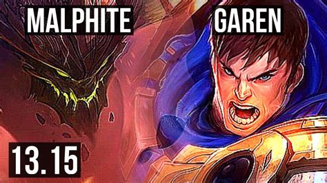 Malph Vs Garen Top Rank Malph Dominating Kr Challenger