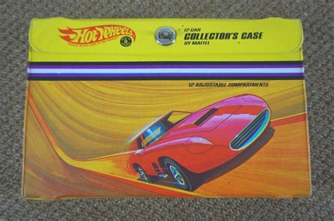 Vintage 1968 Hot Wheels Redline Adjustable 12 Car Collector S Case By Mattel 68 EBay Hot