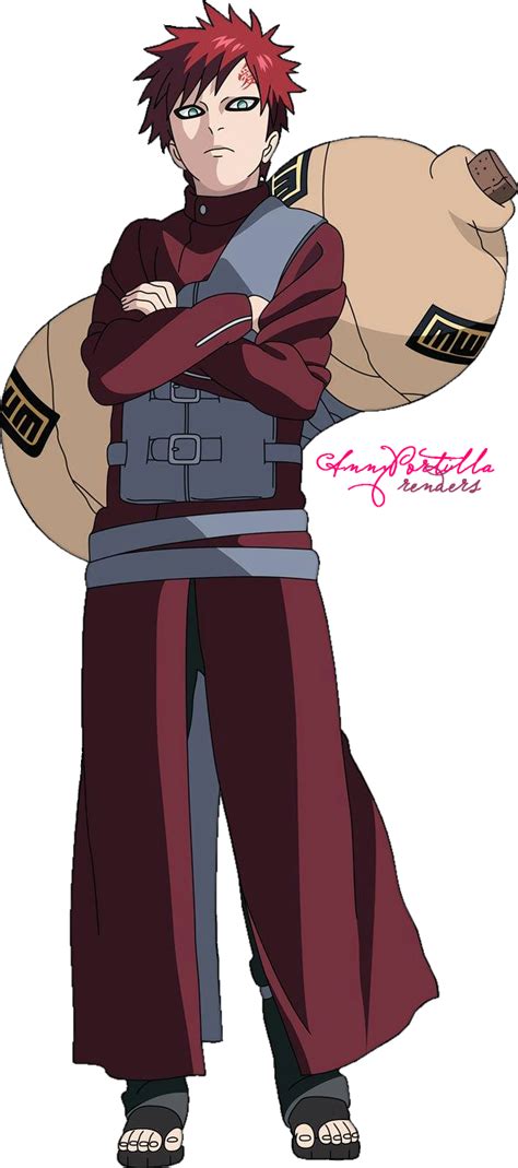 Sabaku No Gaara Render By Portilladesign On Deviantart