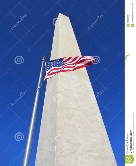 Vue D Angle Faible De Monument De Washington Image Stock Image Du