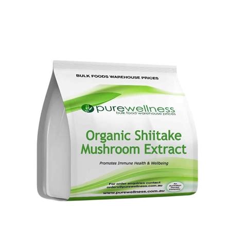 Organic Shiitake Mushroom Extract — Purewellness