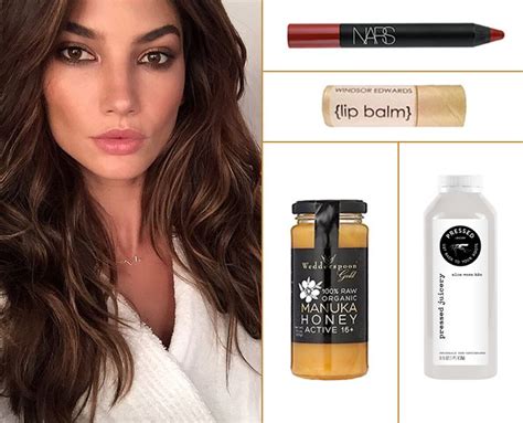 Lily Aldridge On Her Pre Runway Diet The Mask She Uses Weekly