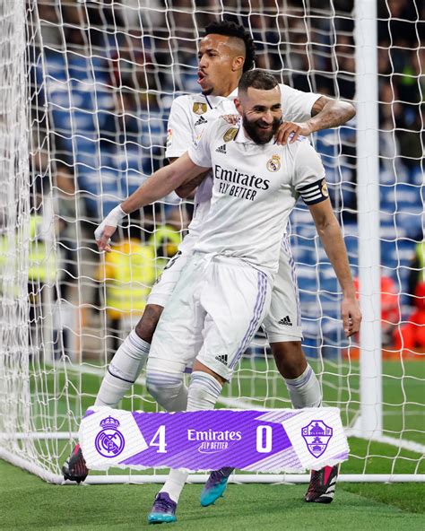 Real Madrid C F On Twitter FP RealMadrid 4 0 Elchecf