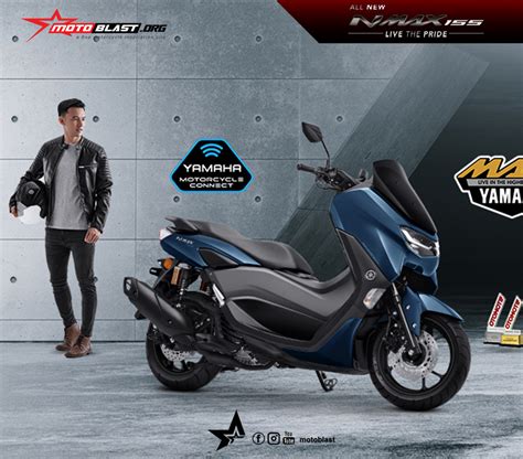 Yamaha Hadirkan Warna Baru All New Nmax 2023 Metallic Blue MOTOBLAST