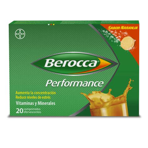 Berocca Performance Naranja X Comprimidos Efervescentes