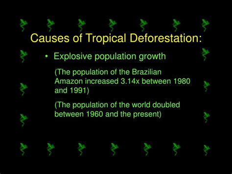 PPT - Tropical Deforestation : PowerPoint Presentation, free download ...