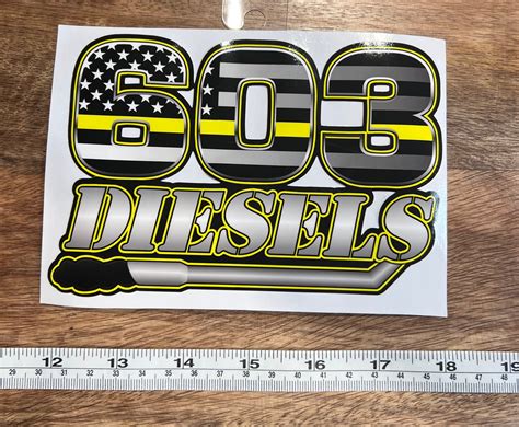 603 Diesels Classic Decal 603 Diesels