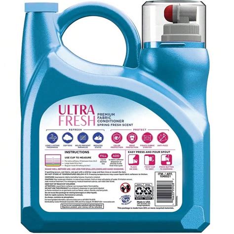 Kirkland Signature Ultra Fresh Premium Fabric Softener Spring Fresh 187