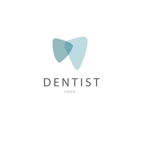 Premium Vector | Free vector dentist logo