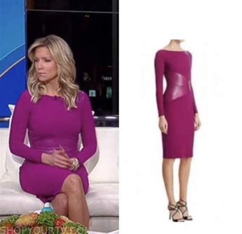 Fox And Friends February Ainsley Earhardt S Pink Purple Leather