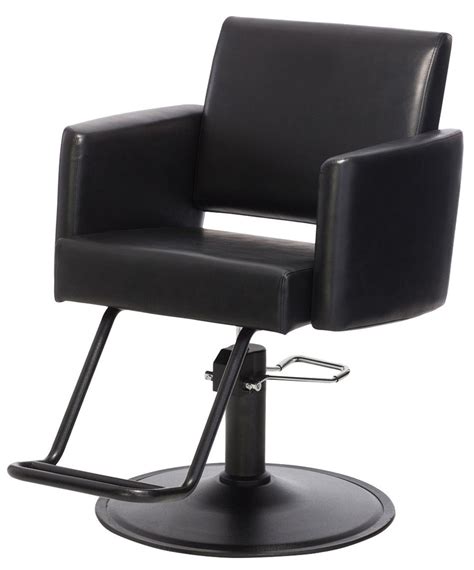 Onyx Heavy Duty Salon Styling Chair With Mid Century Modern Design