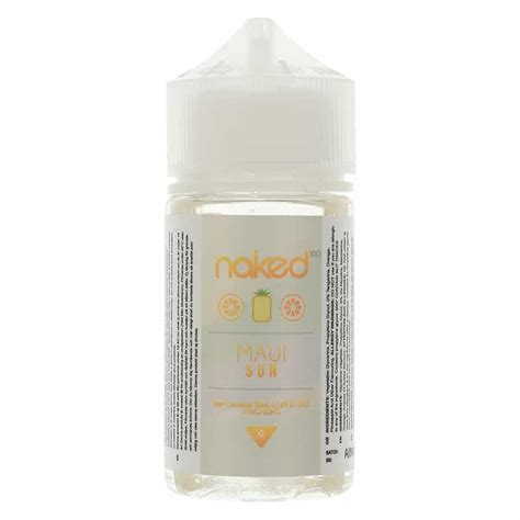 Maui Sun 50ml Short Fill By Naked 100 E Liquids UK