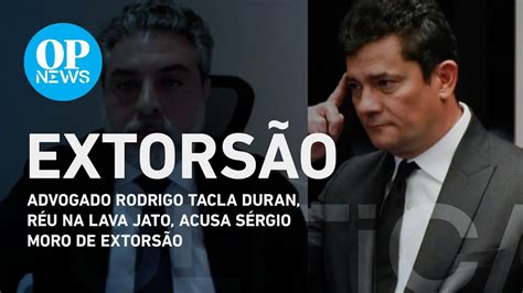 Desafeto De Moro Tacla Duran é Intimado Pelo Novo Juiz Da Lava Jato