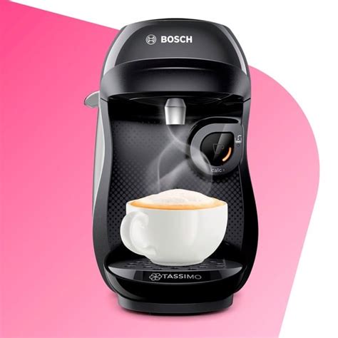 Bosch Home Tassimo Happy Tas Capsule Machine Zwart