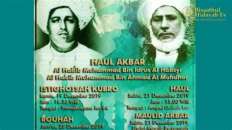 Haul Surabaya Al Habib Muhammad Bin Idrus Al Habsyi Al Habib