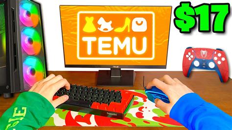 I Bought The CHEAPEST Gaming Setup From TEMU YouTube