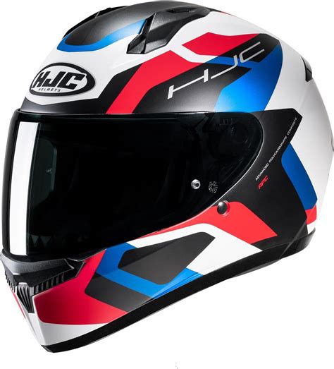 Kask Motocyklowy Hjc Kask Integralny C Tins White Blue Red Bia Y