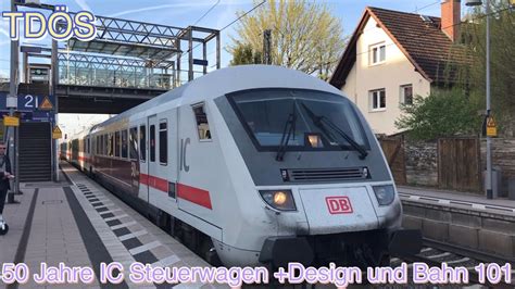 Ic Mit Jahre Intercity Steuerwagen Und Design Und Bahn