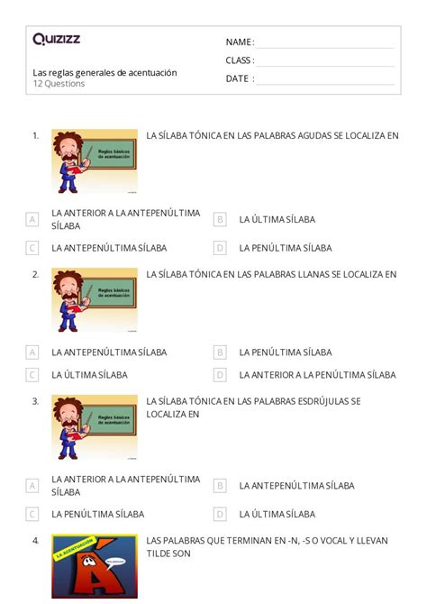 Consonantes Dobles Hojas De Trabajo Para Grado En