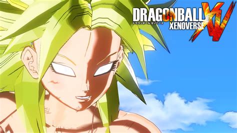 Dragon Ball Xenoverse Female Legendary Super Saiyan Broly Gameplay