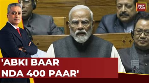 News Today With Rajdeep Sardesai Live Pm Modi Speech Decoded